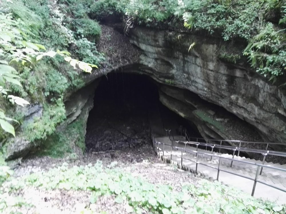 The entrance to Mammoth Cave