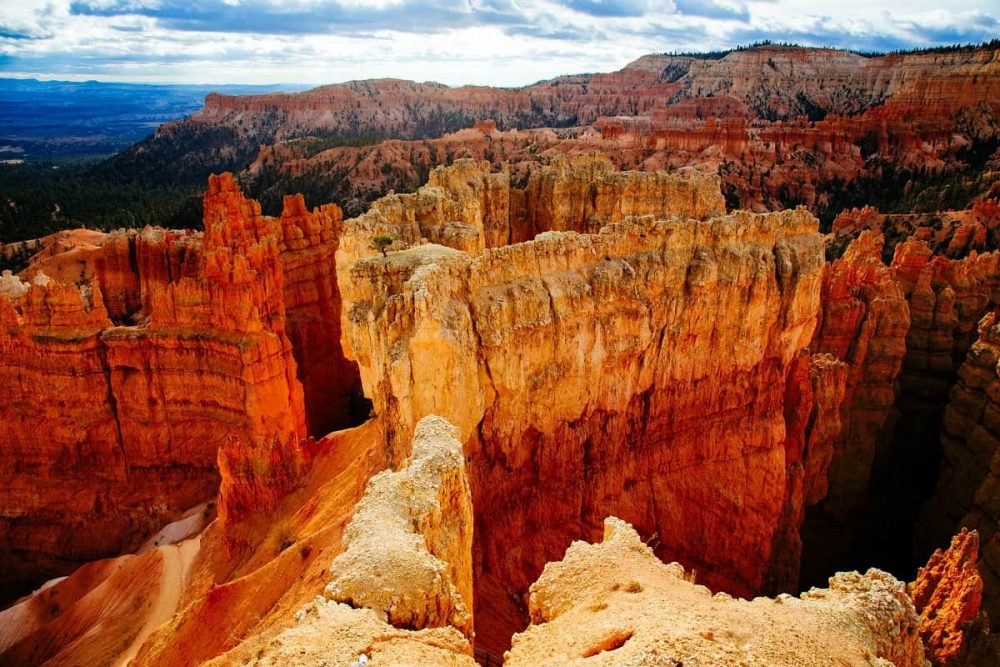 Rock formations when visiting Bryce Canyon